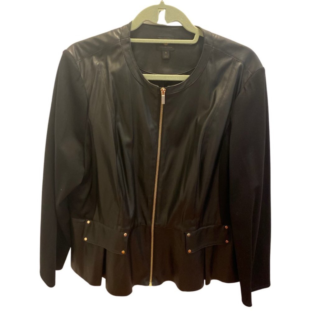 Women’s pleather jacket